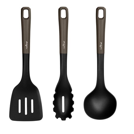 Kitchen Cooking Utensils Set - Includes Soup Ladle, Pasta Fork, and Spatula (Works with Model: NCCW11COF)